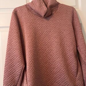 RBX Dusty Rose Cowl Neck Sweater